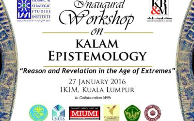 KRM and ISSI Launch Workshop on Kalam Epistemology