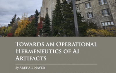 Towards an Operational Hermeneutics of AI Artifacts